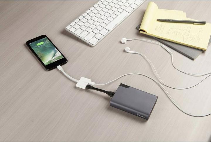 Actual product image Belkin RockStar (Lightning, 2 x Lightning)