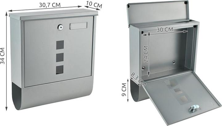 Produktbild Malatec Briefkasten