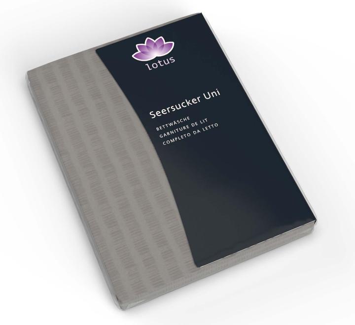 Produktbild Lotus Bettwaren Satin Seersucker (Kopfkissenbezug, 65 x 65 cm)