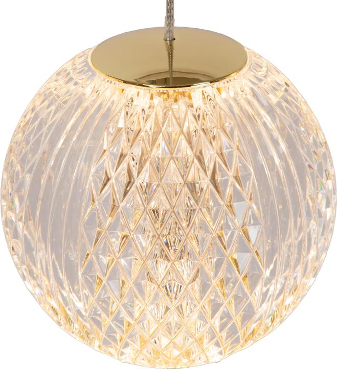 Actual product image Lucide CINTRA - Pendant luminaires - LED - 1x21W 2700K - Transparent 13499/21/60 (290 lm)