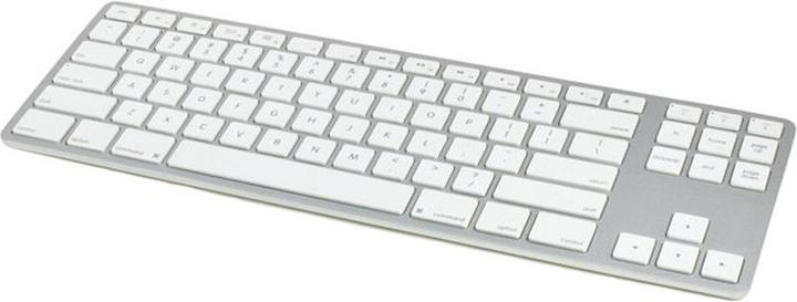 Matias Wireless keyboard US QWERTY without Numpad for MacBook silver (FK408BTS) (Eng. Int., Wireless)