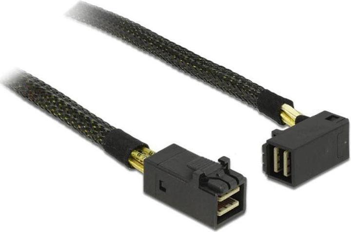 Delock SAS Kabel: SFF8643--SFF8643, 0.5m,gewinkelt
