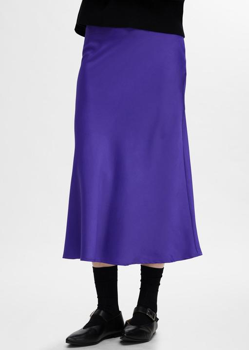 Actual product image Selected Femme Satin Midi Skirt (40)