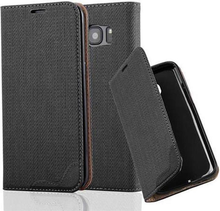 Produktbild Cadorabo Book Bast Optik Cover (Samsung Galaxy S7 Edge)