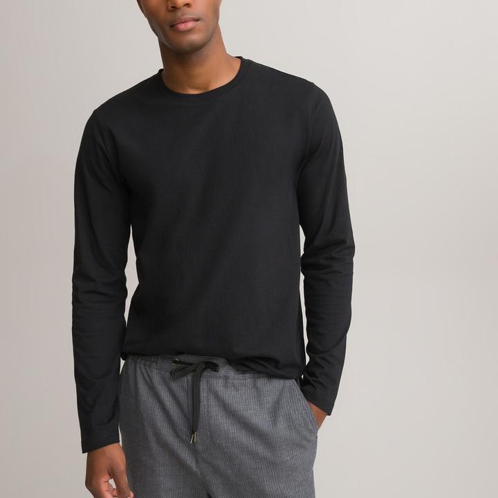 Image du produit La Redoute Collections T-shirt à encolure ronde (3XL)