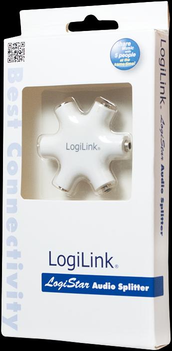Actual product image LogiLink Audio Splitter (Jack adapter)