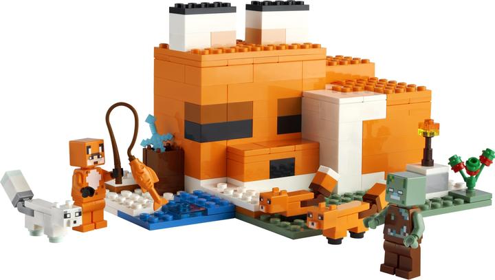 Actual product image LEGO The Fox Lodge (21178, LEGO Minecraft)
