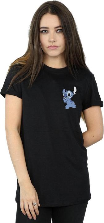Immagine prodotto Disney Lilo And Stitch Stitch Backside Breast Print Maglietta Ampia Donna (M)
