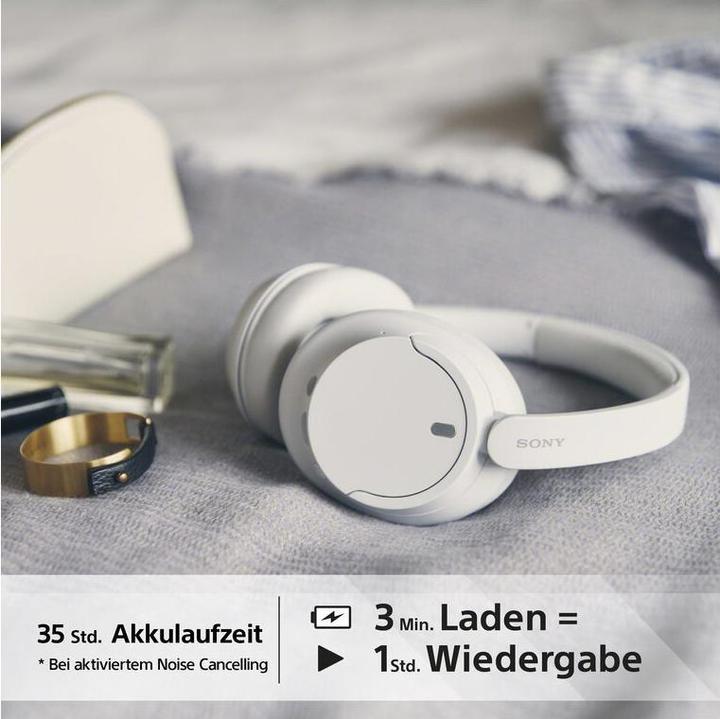 Productafbeelding Sony WH-CH720N (NC, 35 h, Draadloze, Bedraad)