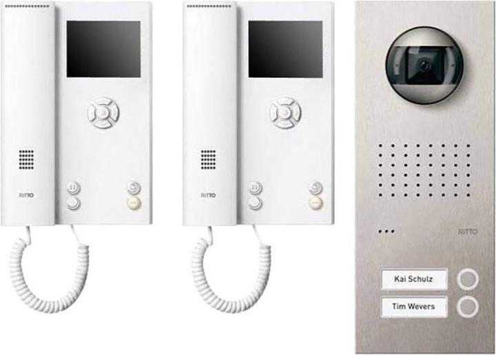 Actual product image Schneider Electric AceropurVideoSetWEedelstahl/white