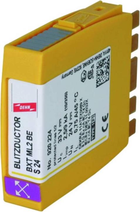 Actual product image Dehn SOEHNE Combined arrester module BXT ML2 BES24