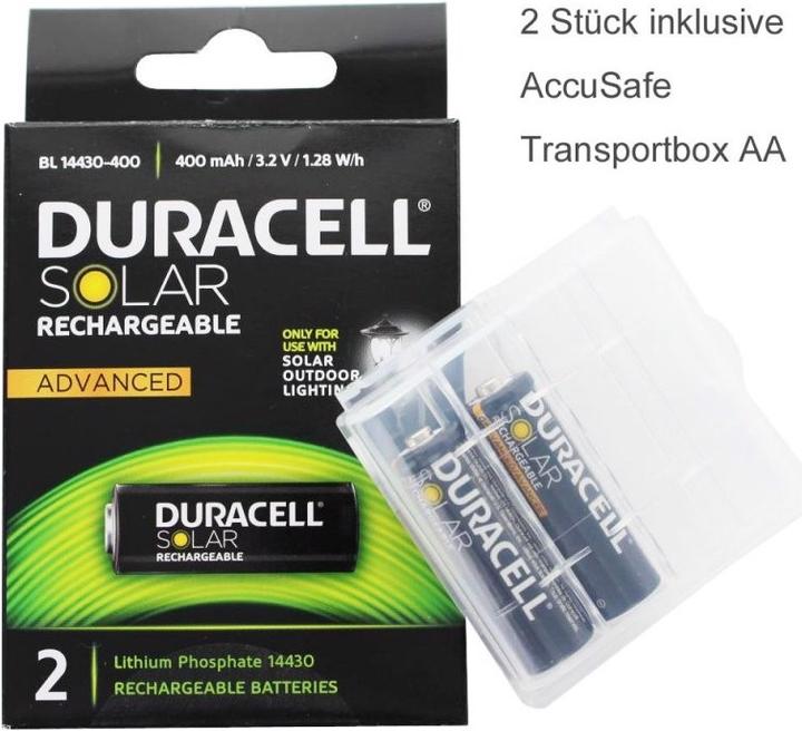 Produktbild Duracell Akku Li-FePo4 Lithium Phosphat Akku 14430 (Gerätespezifisch)