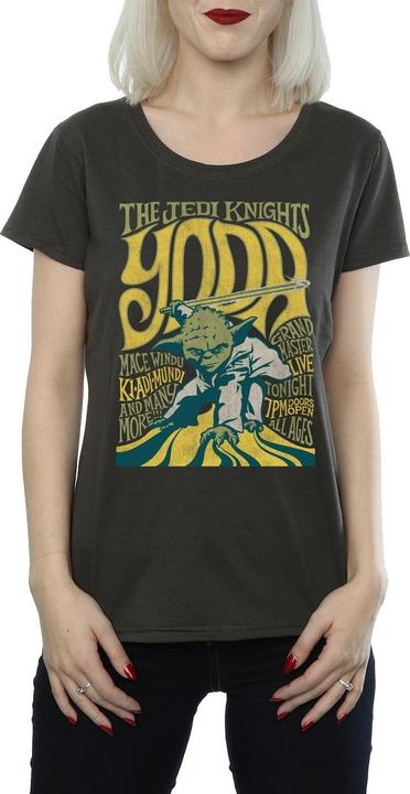 Star Wars Yoda Rock Poster TShirt (XL)