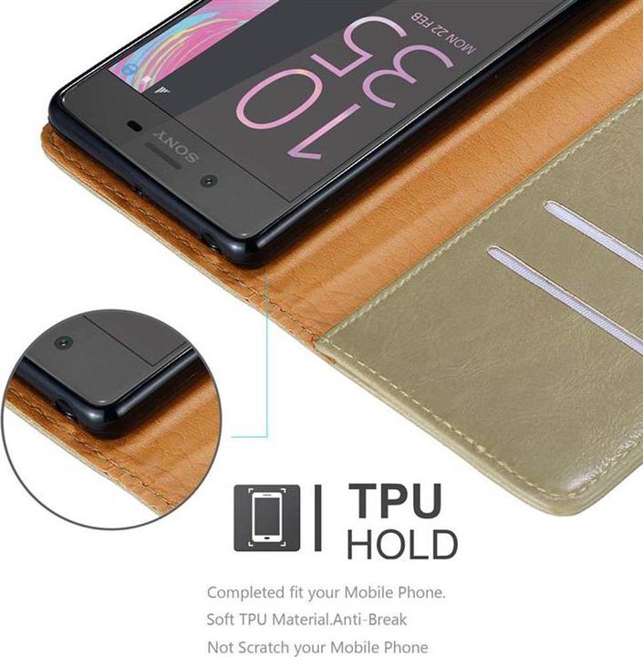 Produktbild Cadorabo Book Luxury Cover (Sony Xperia X)