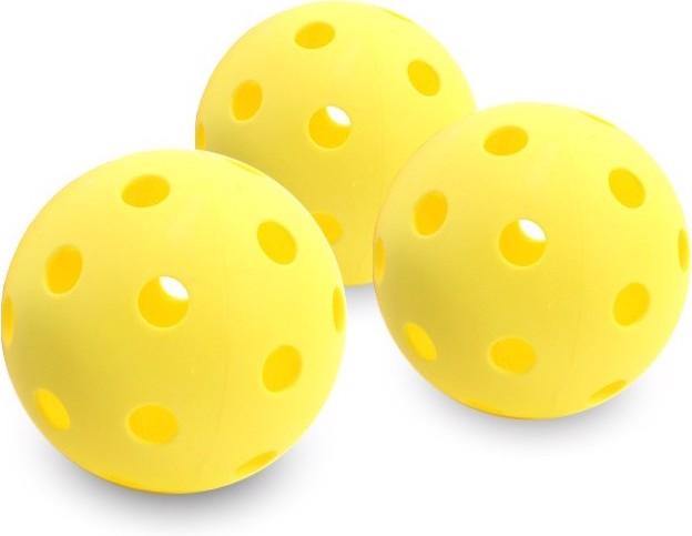 Image du produit Bandit Acito Balles d'unihockey Floorball Streethockey Balle de match 3 pièces