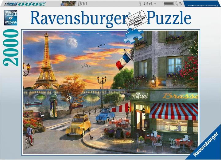 Ravensburger Un'ora di sera romantica a Parigi (2000 pezzi)