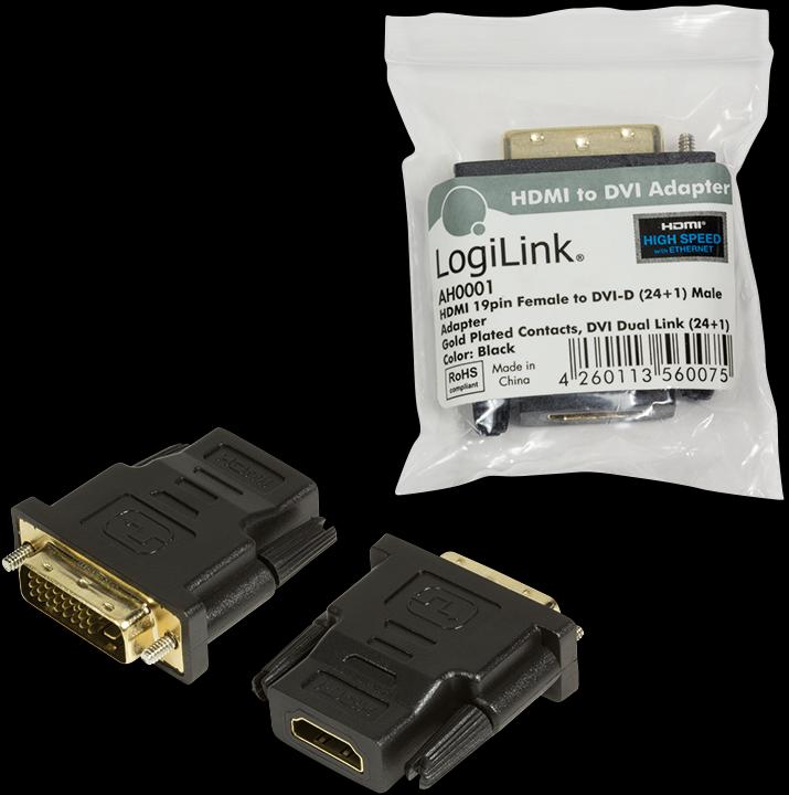 Produktbild LogiLink Video Adapter (HDMI, 10 cm)