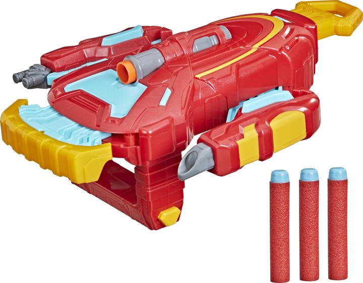 Immagine prodotto Nerf Avengers - Mech Strike Iron Man - Strikeshot Gauntlet (F0266)