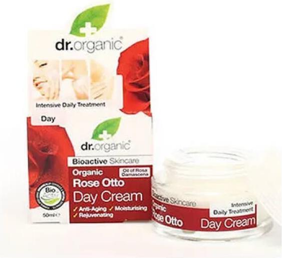 Actual product image Dr. Organic Rose Otto Cream 50ml (50 ml, Day cream)