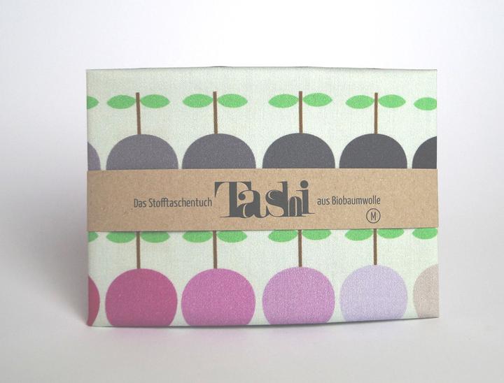 Produktbild Stofftaschentuch - Tashi-Tuch aus Bio-Baumwolle Apple