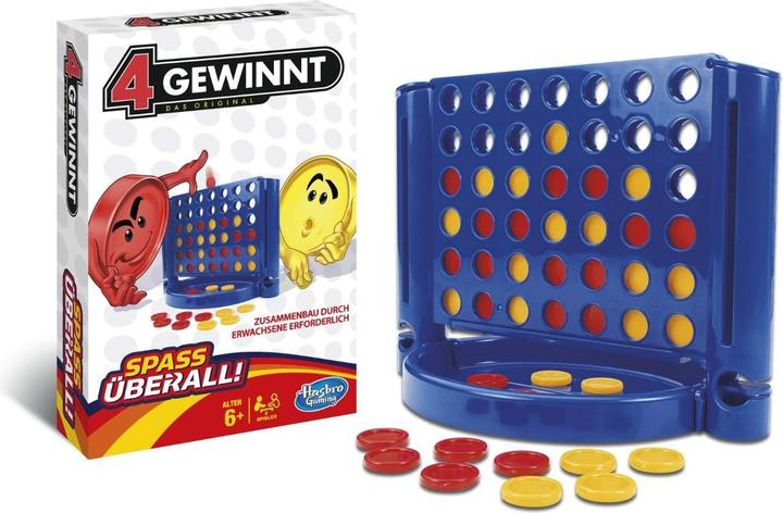 Produktbild Hasbro Gaming 4 Gewinnt - Kompakt (Deutsch)