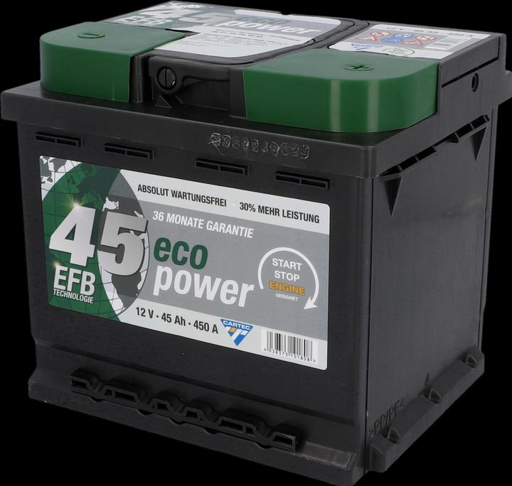 Produktbild Cartec Eco Power 45 EFB (12 V, 45 Ah, 400 A)