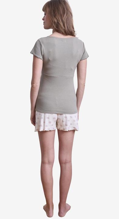 Actual product image Vertbaudet Kurzer Schlafanzug für Schwangerschaft & Stillzeit Oeko-Tex