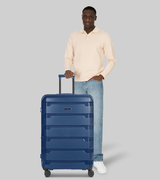 Actual product image D&N South Dakota 4 Rollen Trolley L 76 cm mit Dehnfalte (95 l, XL (from 140l))