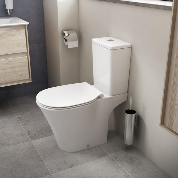 Produktbild Ideal Standard Connect Air Standtiefspülklosett-Kombination AquaBlade, E0097