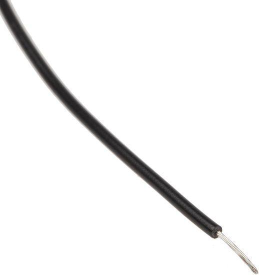 Produktbild Rs Pro UL1569 Hook-Up wire 26AWG Black 100m (0.12 m)