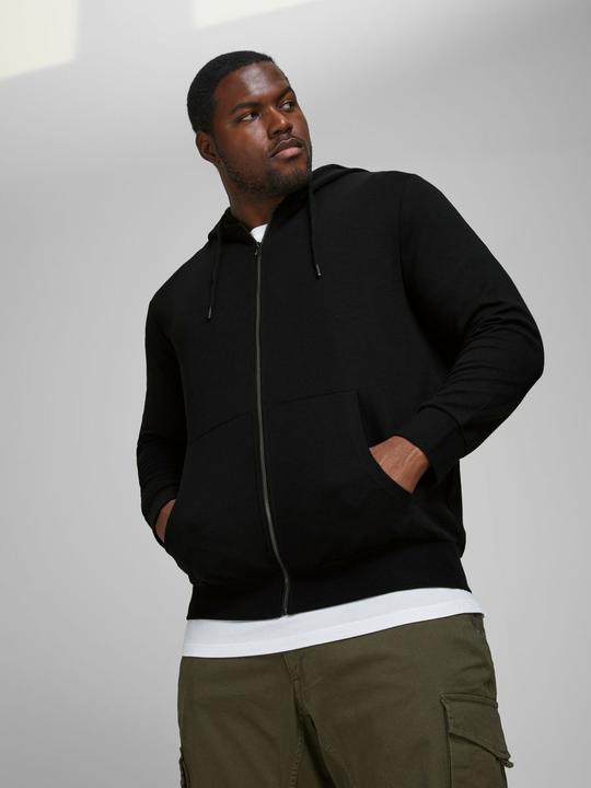 Immagine prodotto Jack & Jones Felpa con cappuccio Full Zip Plus Size (XXL, 4XL)