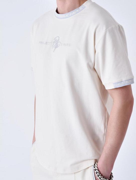 Actual product image Project X Paris T-shirt with contrasting logo band (M)