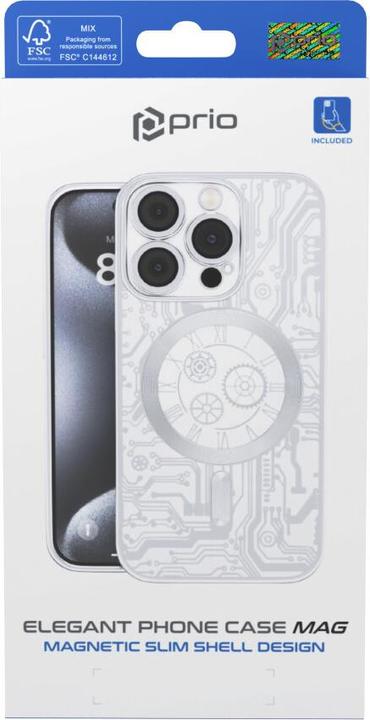 Image du produit prio élégant étui MAG pour iPhone 12 mini argenté (Apple iPhone 12 mini)