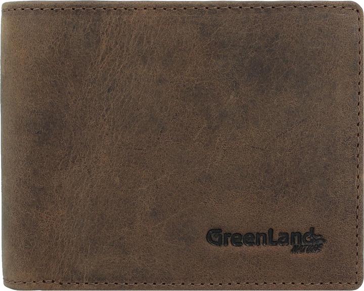 Greenland Nature Geldbörse RFID Leder 11,5 cm