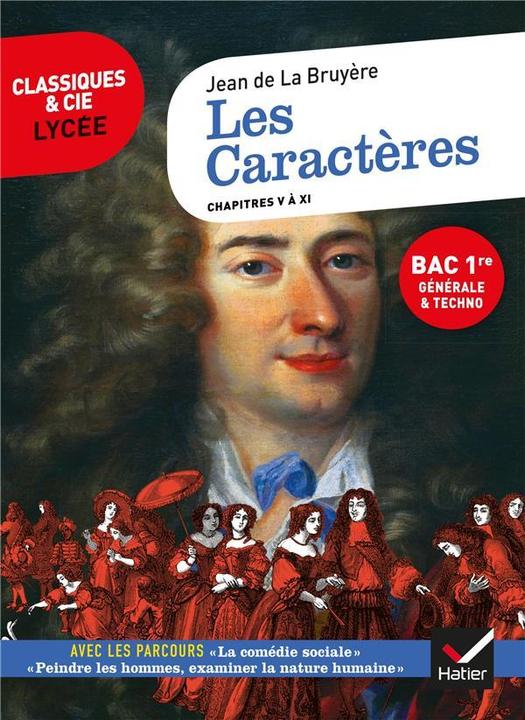 Produktbild Les caractères : chapitres V à XI (1688-1696) (Französisch, La Bruyère Jean de, 2021)