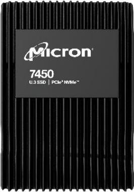 Actual product image Micron 7450 PRO U.3 15mm, non-SED (3480 GB, 2.5")