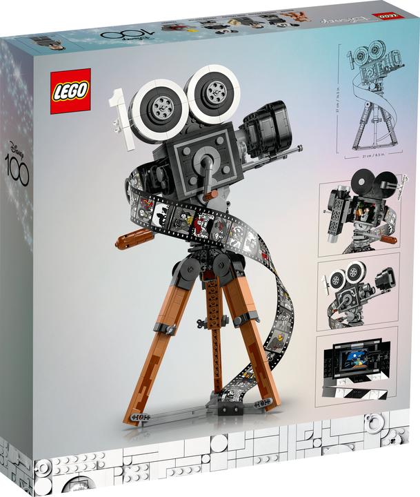 Actual product image LEGO Camera - Homage to Walt Disney (43230, LEGO Rare Sets, LEGO Disney)