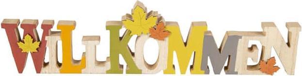 Actual product image MICA Living Decorative lettering - Welcome - made of wood - approx. 44 x 2 x 11 cm