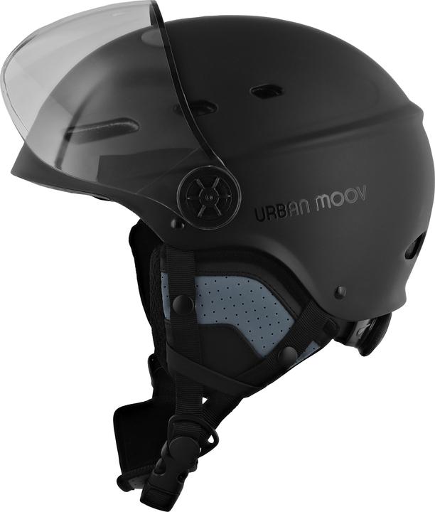 Actual product image T'nB Schutzhelm UMHELMVSL L schwarz inkl. Visier (58 - 62 cm)
