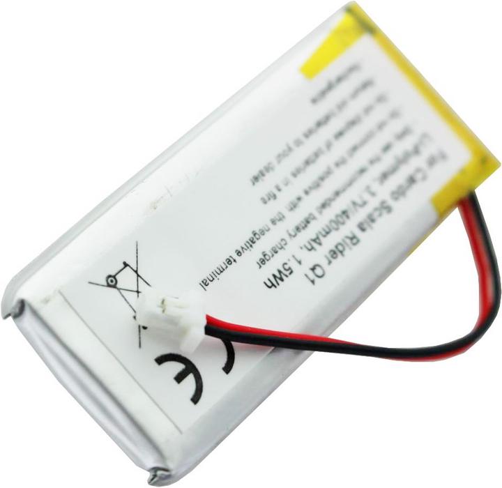 Image du produit Cardo Batterie Rider Q1, Scala Rider Q1, Q3, Scala Rider Q3, FM, Solo Batterie WW452050PL (1 pcs, Spécifique à l'appareil, 400 mAh)