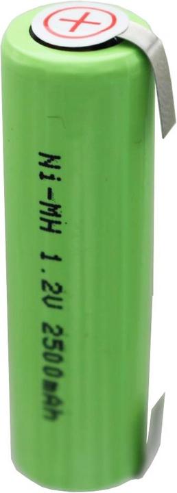 Actual product image Braun Battery 3731 Battery, 3738, 50 x 14.5mm, please check dimensions (1 pcs., 2500 mAh)