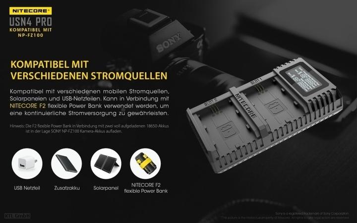 Produktbild Nitecore USN4 Pro (1 Stk., Gerätespezifisch, Akku)