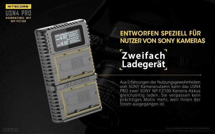 Produktbild Nitecore USN4 Pro (1 Stk., Gerätespezifisch, Akku)