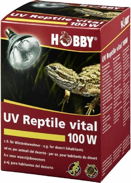 Hobby Terrarium lamp UV Reptile vital, E27, 100 W (UVA, UVB)