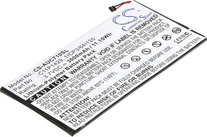 Produktbild NoName Battery C11P1429 for Asus, 3.7V, 3000mAh