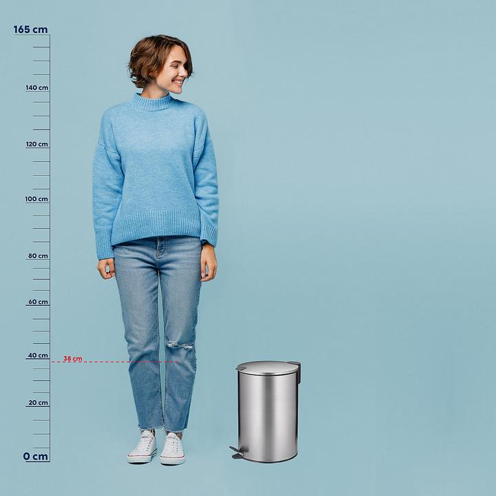 Produktbild Kela Treteimer Mats Edelstahl (12 l)