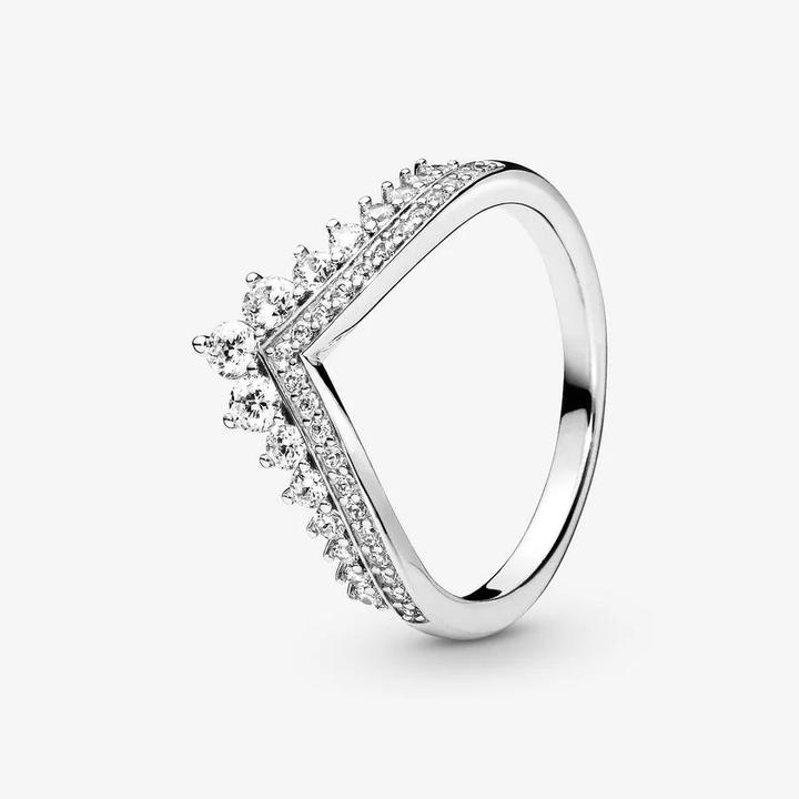 Actual product image Pandora Tiara Wishbone Ring (56, 925 Silver)