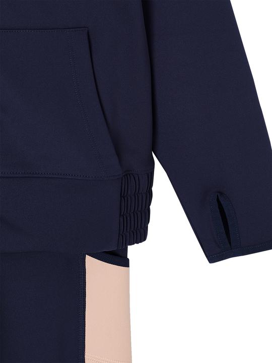 Actual product image Vertbaudet Mädchen Sport-Set: Kapuzensweatjacke & Leggings aus Funktionsmaterial (128)
