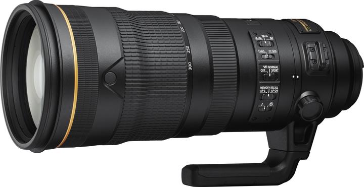 Nikon AF-S Nikkor 120-300mm f/2.8E FL ED SR VR (Nikon F, Vollformat, APS-C / DX)