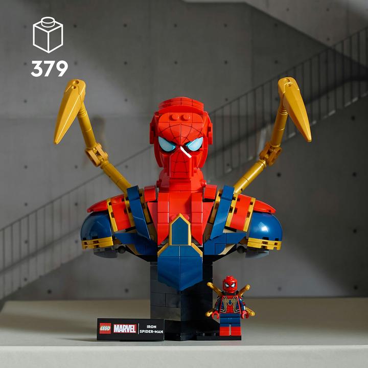 Image du produit LEGO Buste d'Iron Spider-Man (76326, LEGO Marvel)